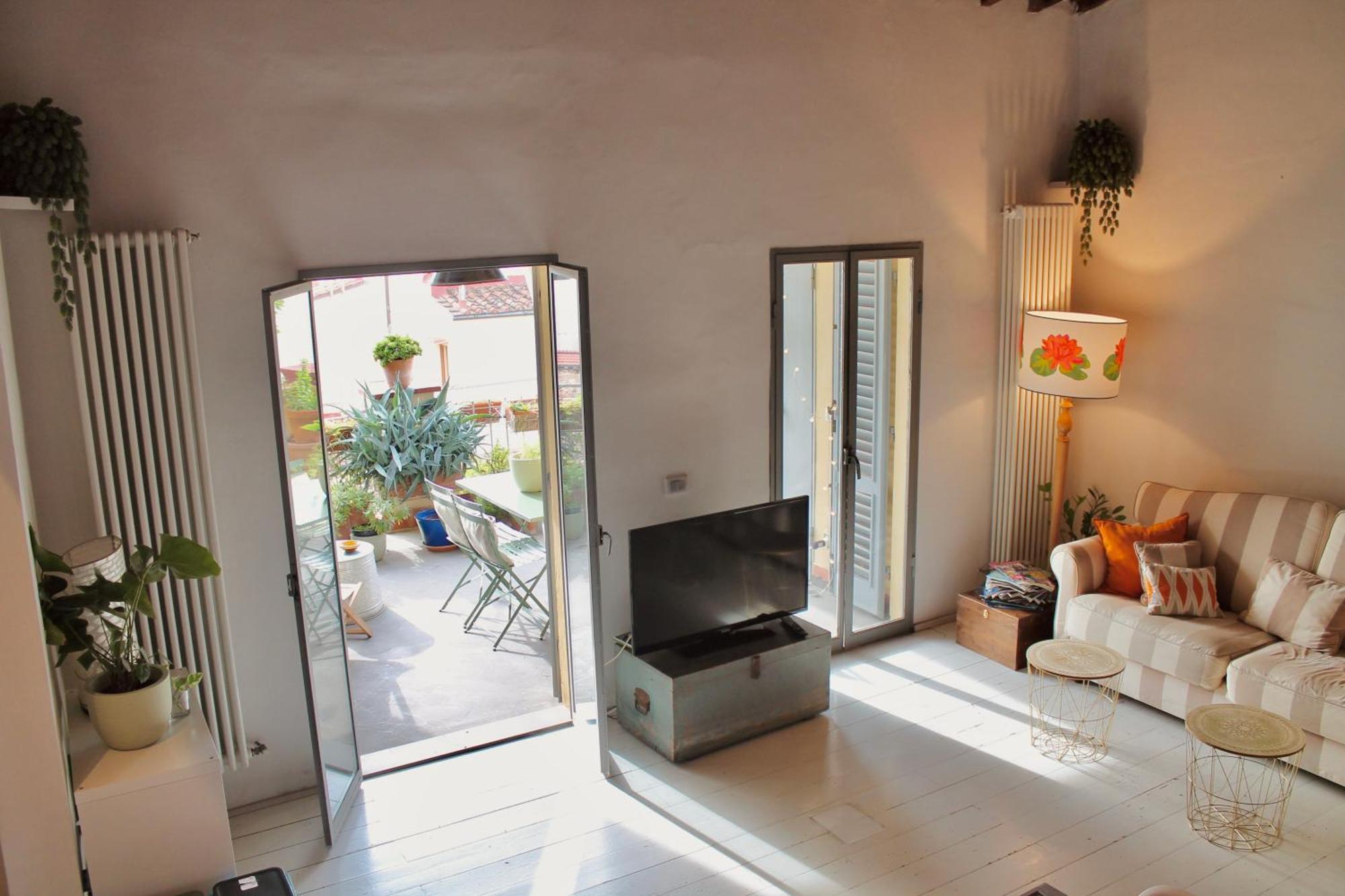Attico Con Terrazza Su Firenze Daire Dış mekan fotoğraf